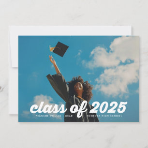 Retro-KLASSE 2025 Foto-Abschluss der Oberschule 2 Ankündigung
