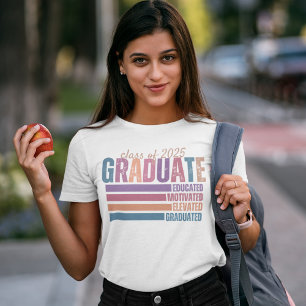 Retro-Klasse des benutzerdefinierten Abschlusses f T-Shirt