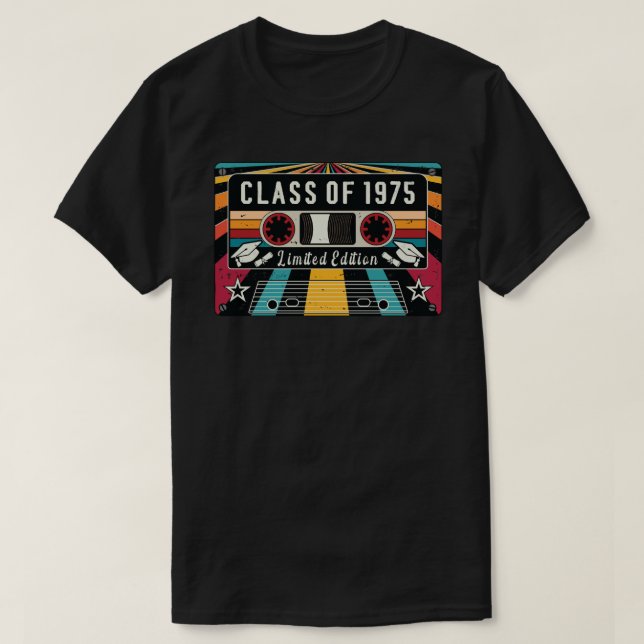 Retro-Klasse des T - Shirt 1975 (Design vorne)