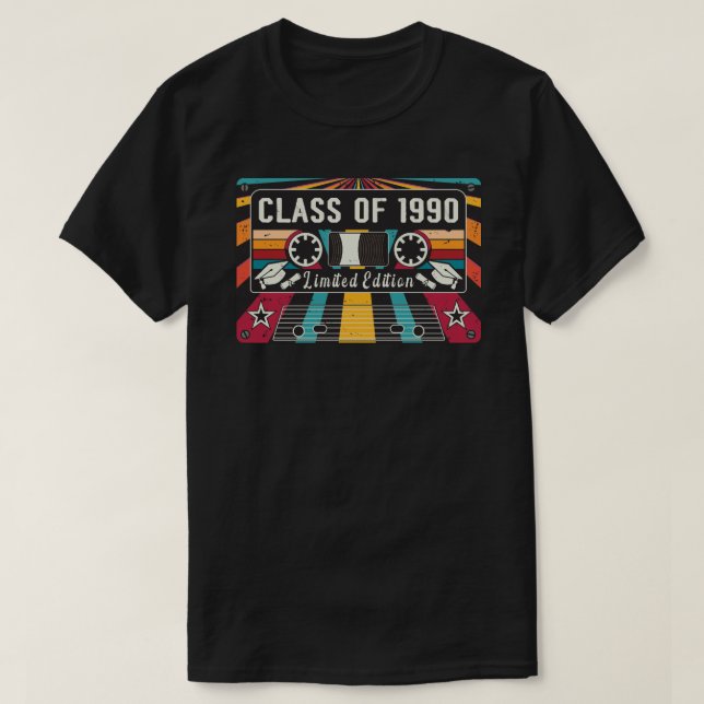 Retro-Klasse des T - Shirt 1990 (Design vorne)