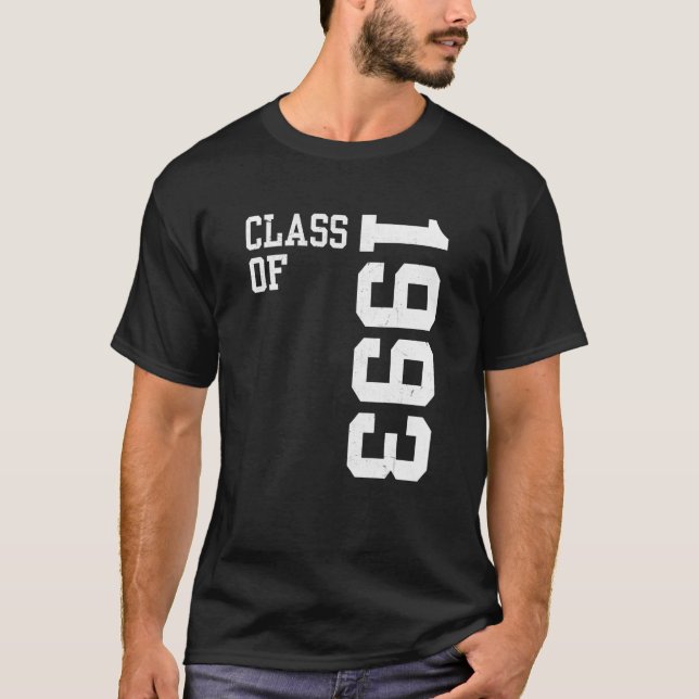 Retro-Klasse von 1993 Wiedersehen Vin T-Shirt (Vorderseite)