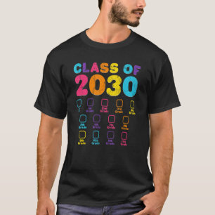 Retro-Klasse von 2030 Platz für Grad-Prüfzeichen G T-Shirt