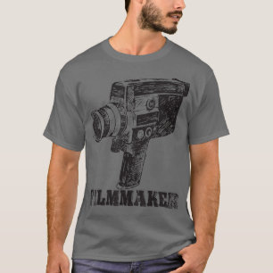 Retro-Klassik-Kamera-Kamermann-Filmemacher-Geschen T-Shirt
