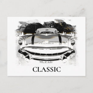 *~* Retro Klassiker Vintage Auto Antiquität Postkarte