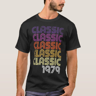 Retro klassische Grafik 40 Jahre des alten 40. T-Shirt