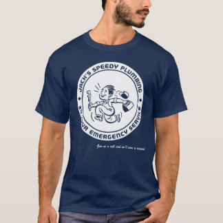 Retro Klempnerarbeit-Dunkelheits-T - Shirt