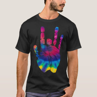 Retro Krawatte Die Jerry Garcia Hand T-Shirt
