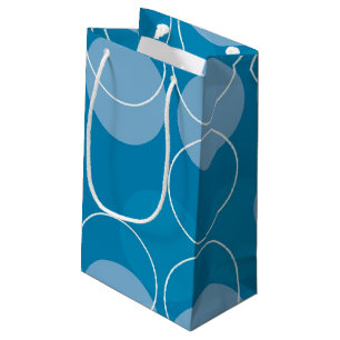 Retro Kreise Kleine Geschenktüte