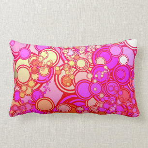 Retro Kreise Lendenkissen