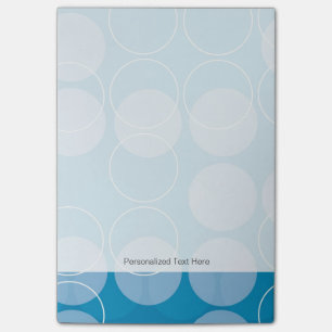 Retro Kreise Post-it Klebezettel