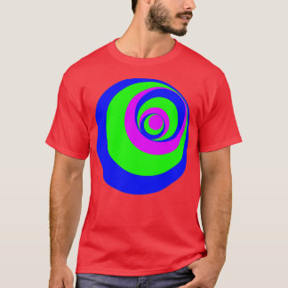 Retro-Kreise T-Shirt