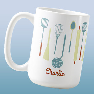 Retro-Küche Personalisiert Kaffeetasse
