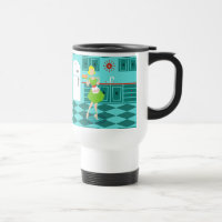 Retro Küchen-Reise-Tasse