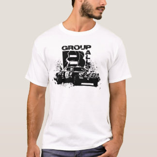 Retro Kundgebungs-T-Shirt "der Gruppen-B" T-Shirt
