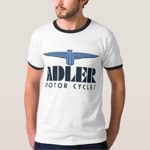 Retro Kunst-Deko Adler Motorradlogo-Adlerflügel T-Shirt