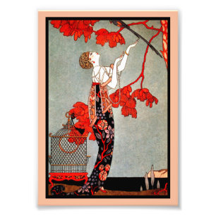 Retro Kunst-Deko-Druck Fotodruck