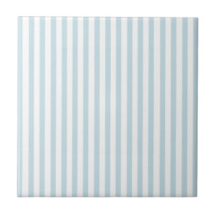 Retro-Küsten-Hochzeit in Blau-Weiß-Streifen Fliese