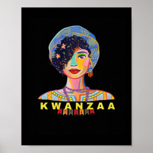 Retro Kwanzaa African Poster