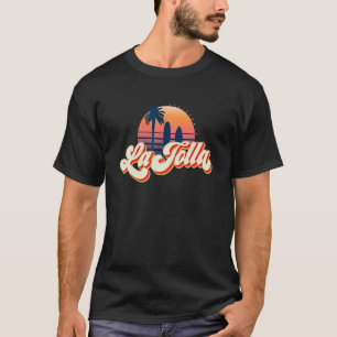 Retro La Jolla 70er California Sunset Surfing T-Shirt