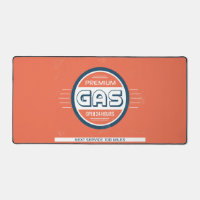 Retro-Label für Gasstationen
