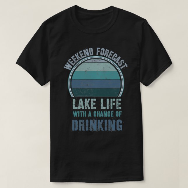 Retro Lago Maggiore T-Shirt (Design vorne)