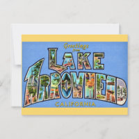 Retro Lake Arrowhead