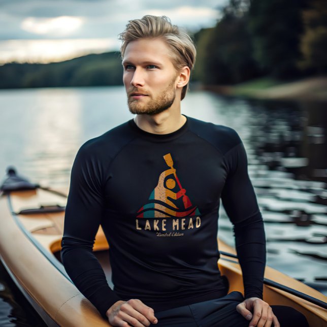 Retro Lake Mead Kayaking T-Shirt (Von Creator hochgeladen)