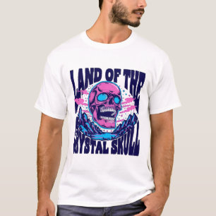 Retro Land of the Crystal Skull Grafik T-Shirt
