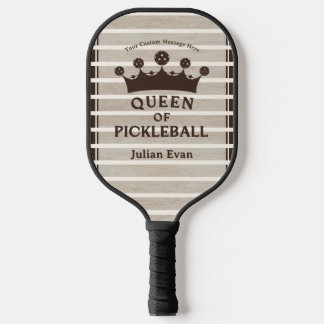 Retro Landkreis Club Holzbau Pickleball Schläger