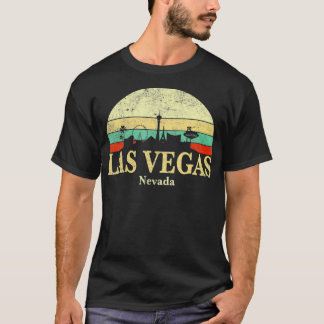 Retro Las Vegas Nevada Vegas Strip Spline T-Shirt