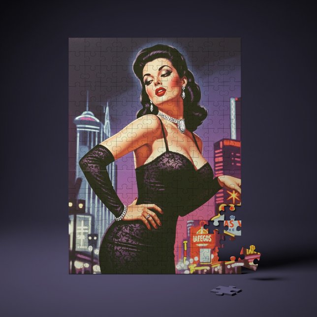 Retro Las Vegas Pin-up (Von Creator hochgeladen)