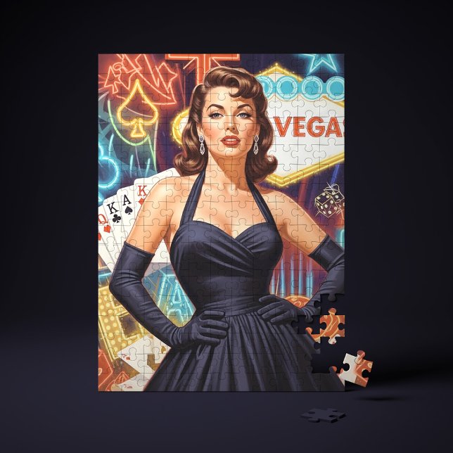 Retro Las Vegas Pin-up (Von Creator hochgeladen)