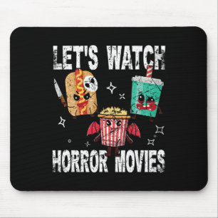 Retro Lasse Horror Filme Niedlich Halloween Cos an Mousepad