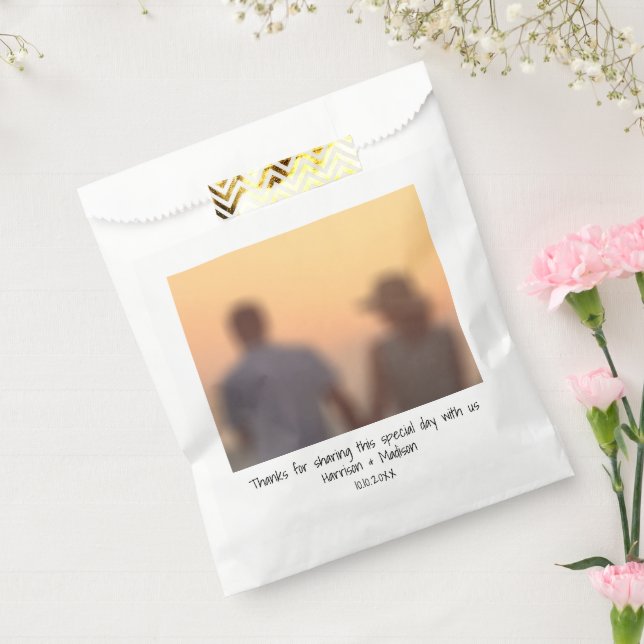 Retro lässige Instant-Foto Namen benutzerdefiniert Geschenktütchen (Versiegelt)