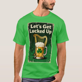 Retro Lasst uns ordentlich Glück haben T-Shirt