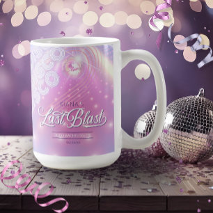 Retro Last Blast Disco Junggesellinnenabschied v2  Kaffeetasse
