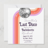 Retro Last Disco Junggeselinnen-Abschied