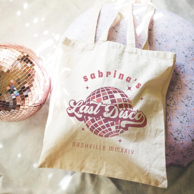 Retro Last Disco Junggeselinnen-Abschied Tragetasche (Von Creator hochgeladen)