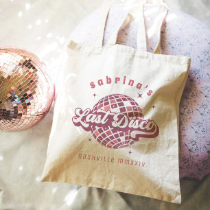 Retro-Last-Disco-Junggesellinnen-Abschiedsparty Tragetasche