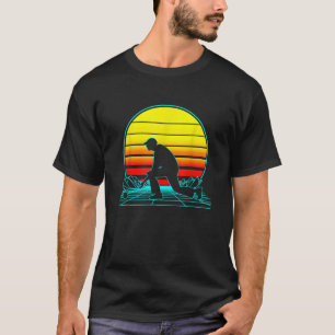 Retro Lawn Bowls Vaporwave T Shirt