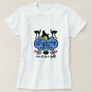 Rétro Le T-Shirt Winking Witch Lounge