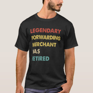 Retro Legendary Forwarding Merchant hat sich geleh T-Shirt