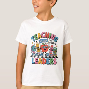 Retro-Lehren zukünftige Führer Spaß zurück zur Sch T-Shirt