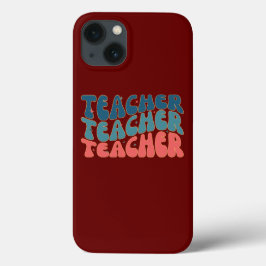 Retro-Lehrer-Schule Lehrer Männer Case-Mate iPhone Hülle