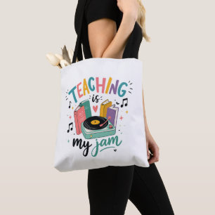 Retro-Lehrer-Sein Ist Mein Ding Vinyl-Schallplatte Tasche