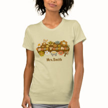 Retro-Lehrer-T-Shirt