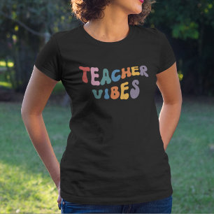 Retro-Lehrer-Vibes T-Shirt