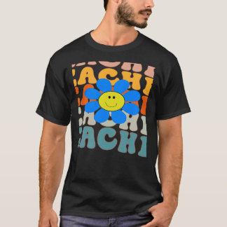 Retro-Lehrerin Daisy farbenfroh zurück zur Schule T-Shirt