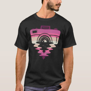 Retro Lens Vintag Camera Fotografy T-Shirt
