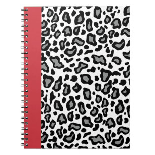 Retro Leopard Teacher Office School Notebook Gesch Notizblock